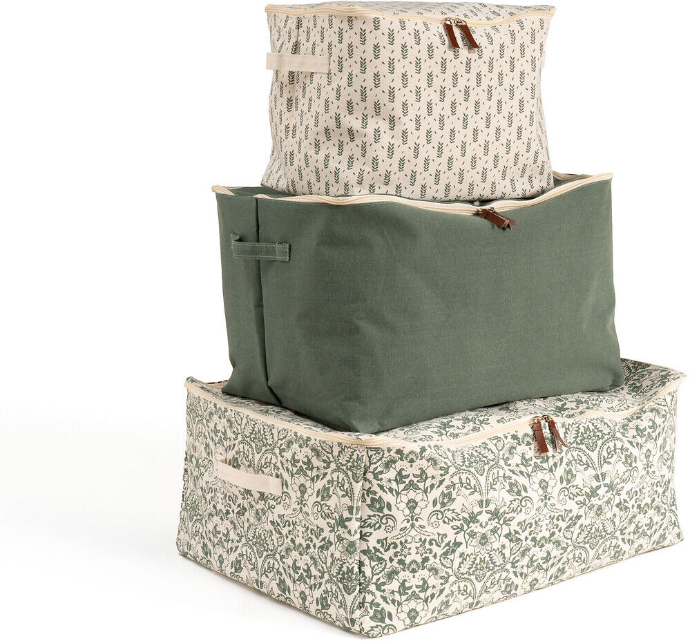 LA REDOUTE INTERIEURS Lot de 3 housses de rangement, Sunny