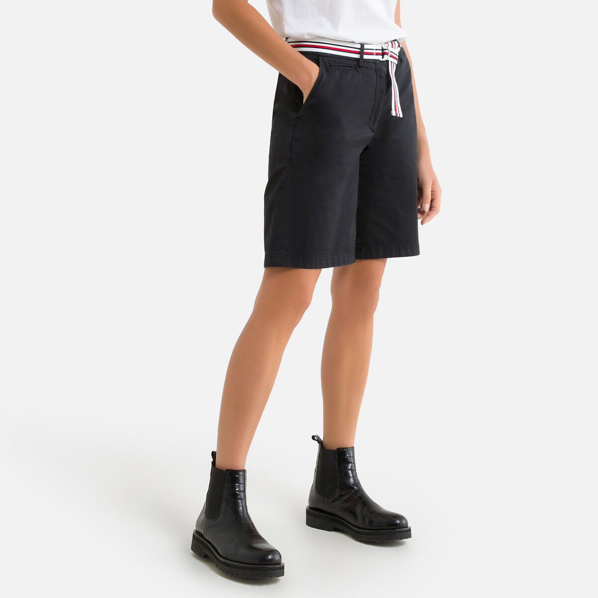 TOMMY HILFIGER Short ceinturé