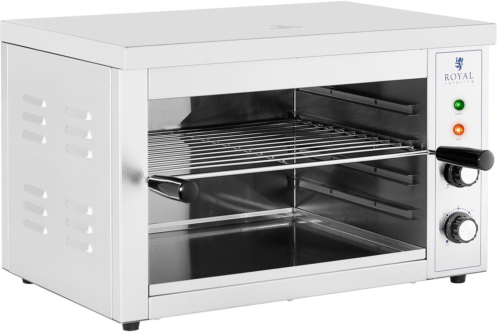 Royal Catering Salamandre cuisine - 3 000 W - 50 - 300 °C RCPES-380