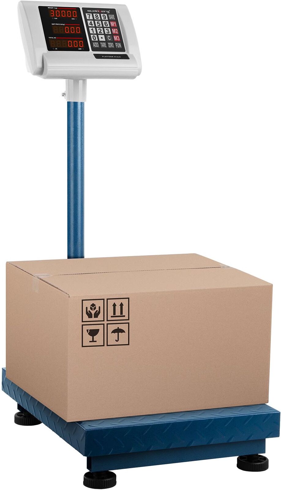 Steinberg Systems Balance plateforme - 300 kg / 50 g - 40 x 50 cm - Compacte SBS-PF-300/50C