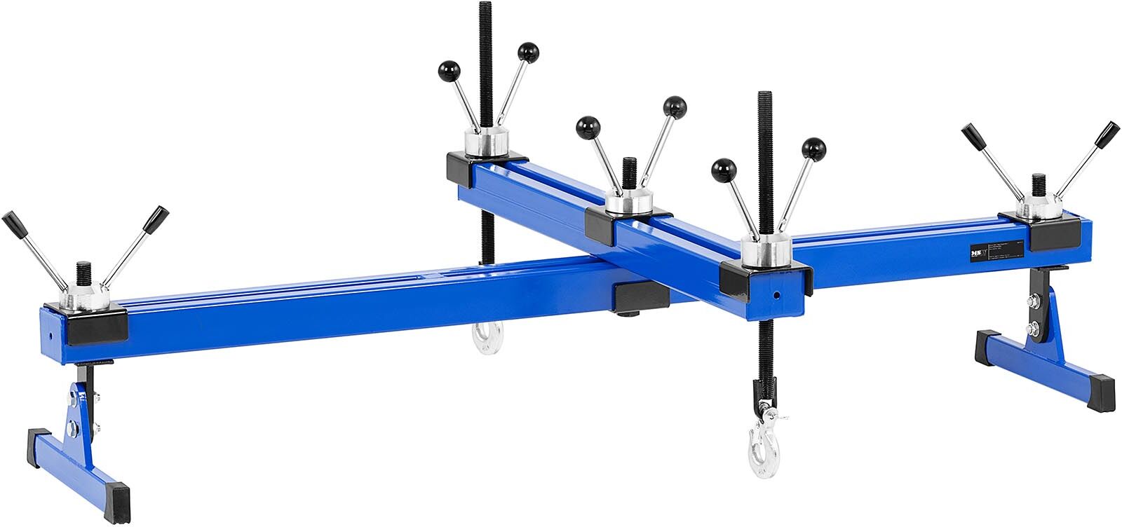 MSW Traverse support moteur - 500 kg - Traverse principale : 14-140 cm - Traverse seconde : 14-81 cm MSW-MB-500N