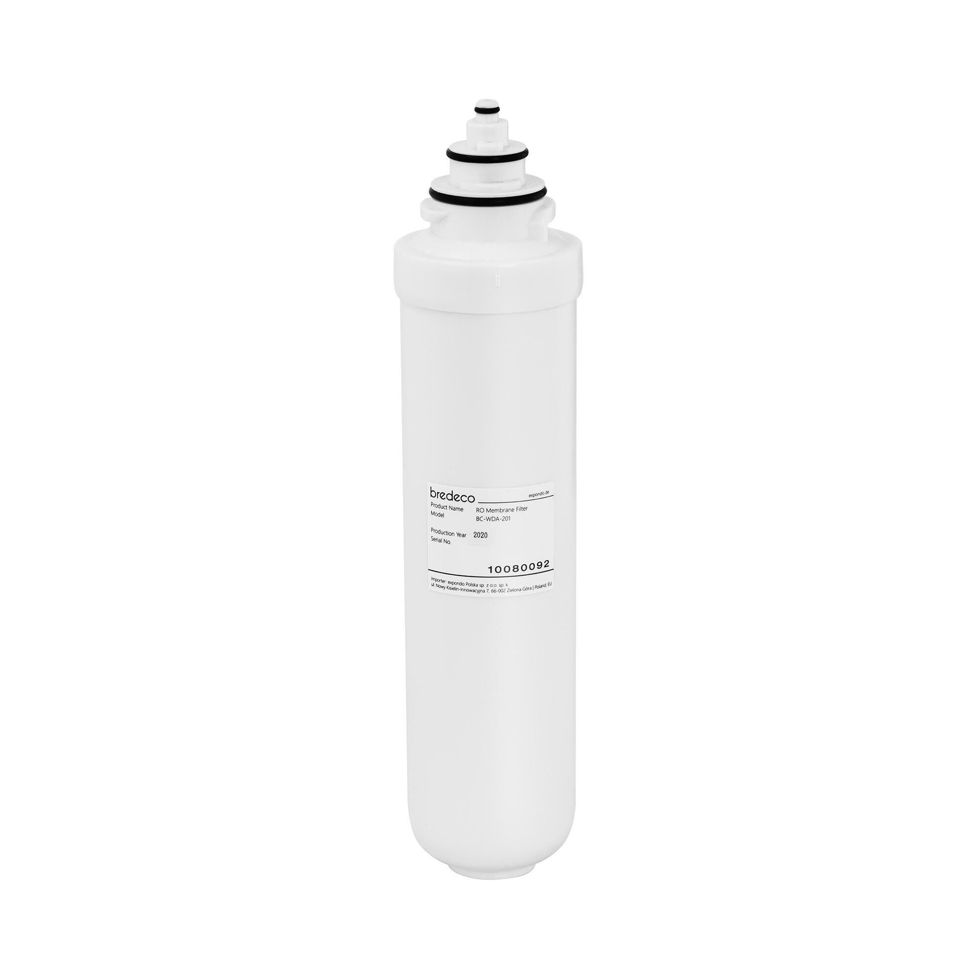 bredeco Filtre à osmose inverse pour distributeur d’eau chaude - 0,0001 µm BC-WDA-201
