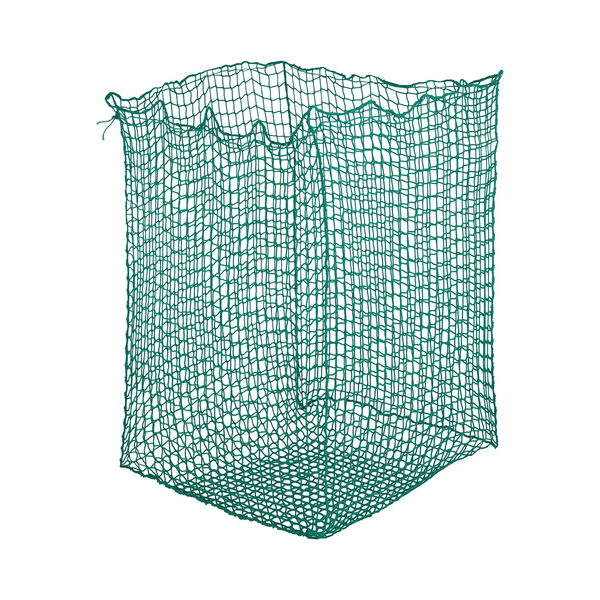 Wiesenfield Filet à foin pour balles rondes - 1 600 x 1 600 x 1 800 mm - Taille des mailles : 60 mm - Vert WIE-NET-15