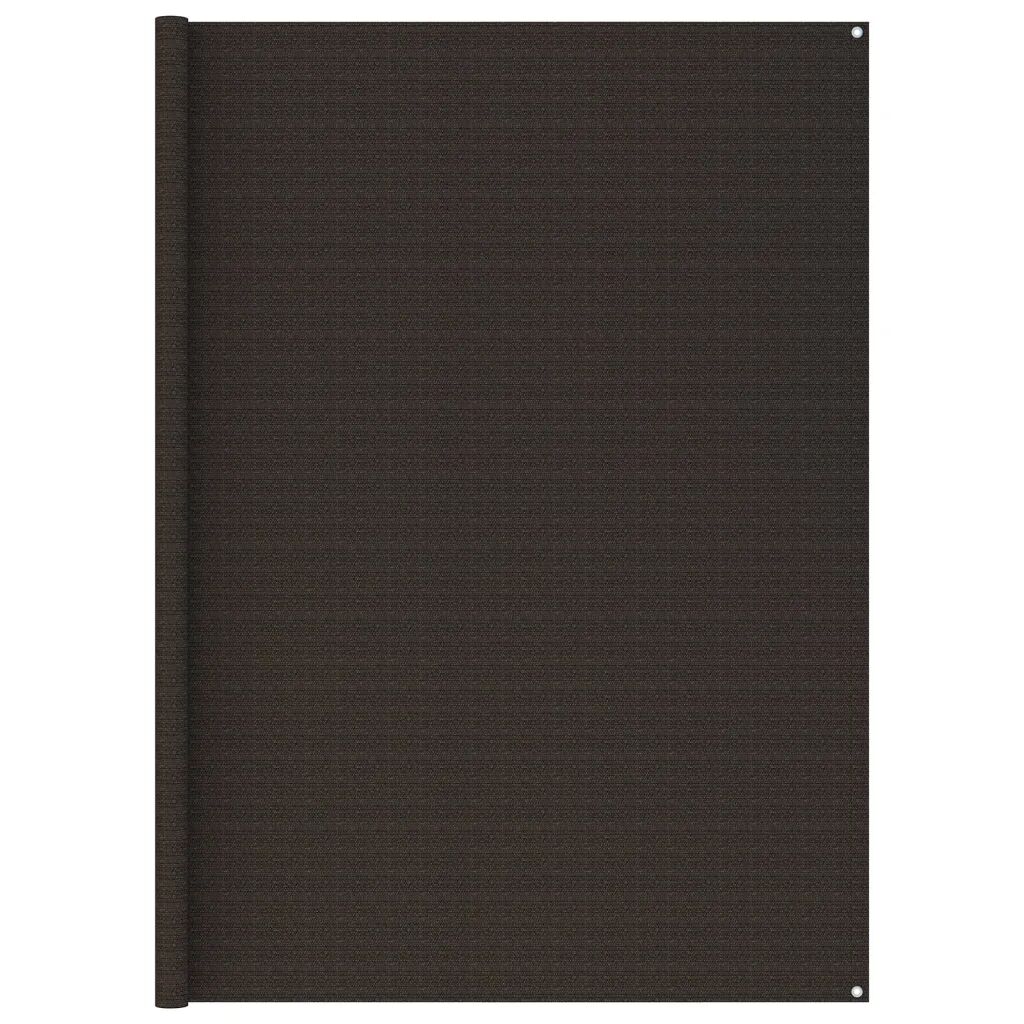 vidaXL Tapis de tente 400x700 cm Marron