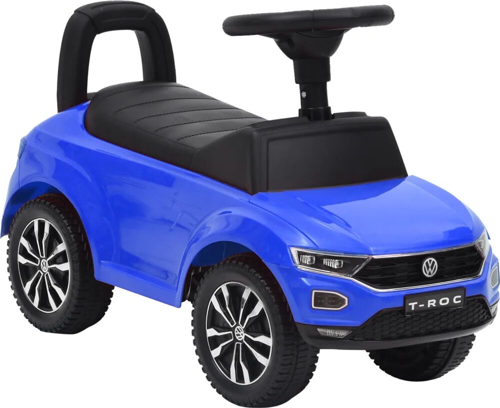 vidaXL Voiture à pédales Volkswagen T-Roc Bleu