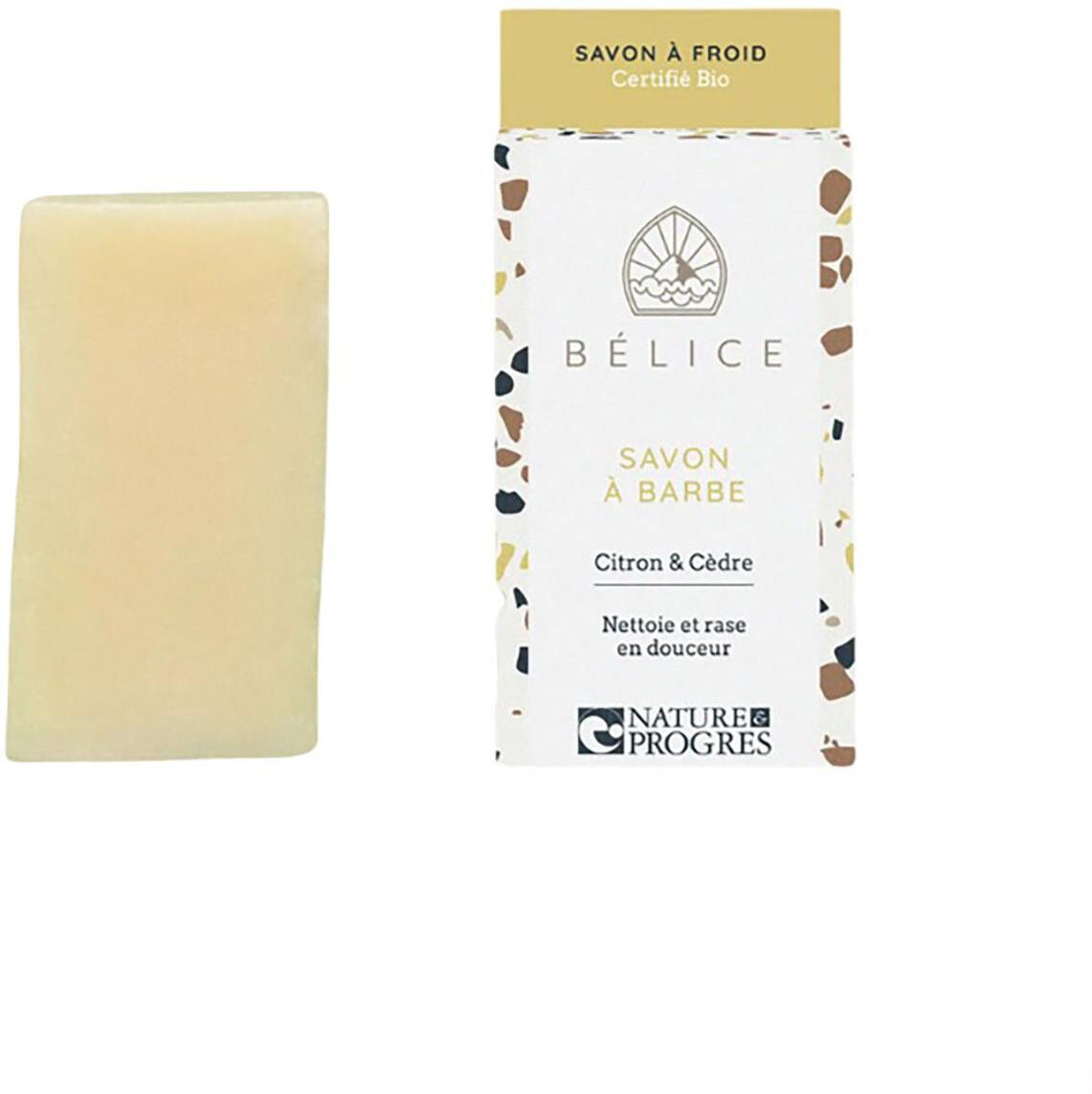 Belice Savon A Barbe Savon A Froid Bio 100 g