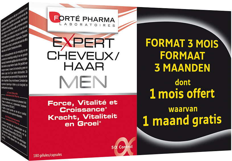 Forte Pharma Expert Cheveux Men 180 Gélules Prix Promo