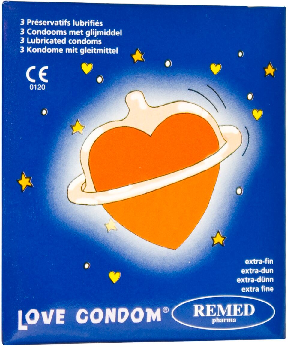 Love Condom Preservatifs 3 Pieces