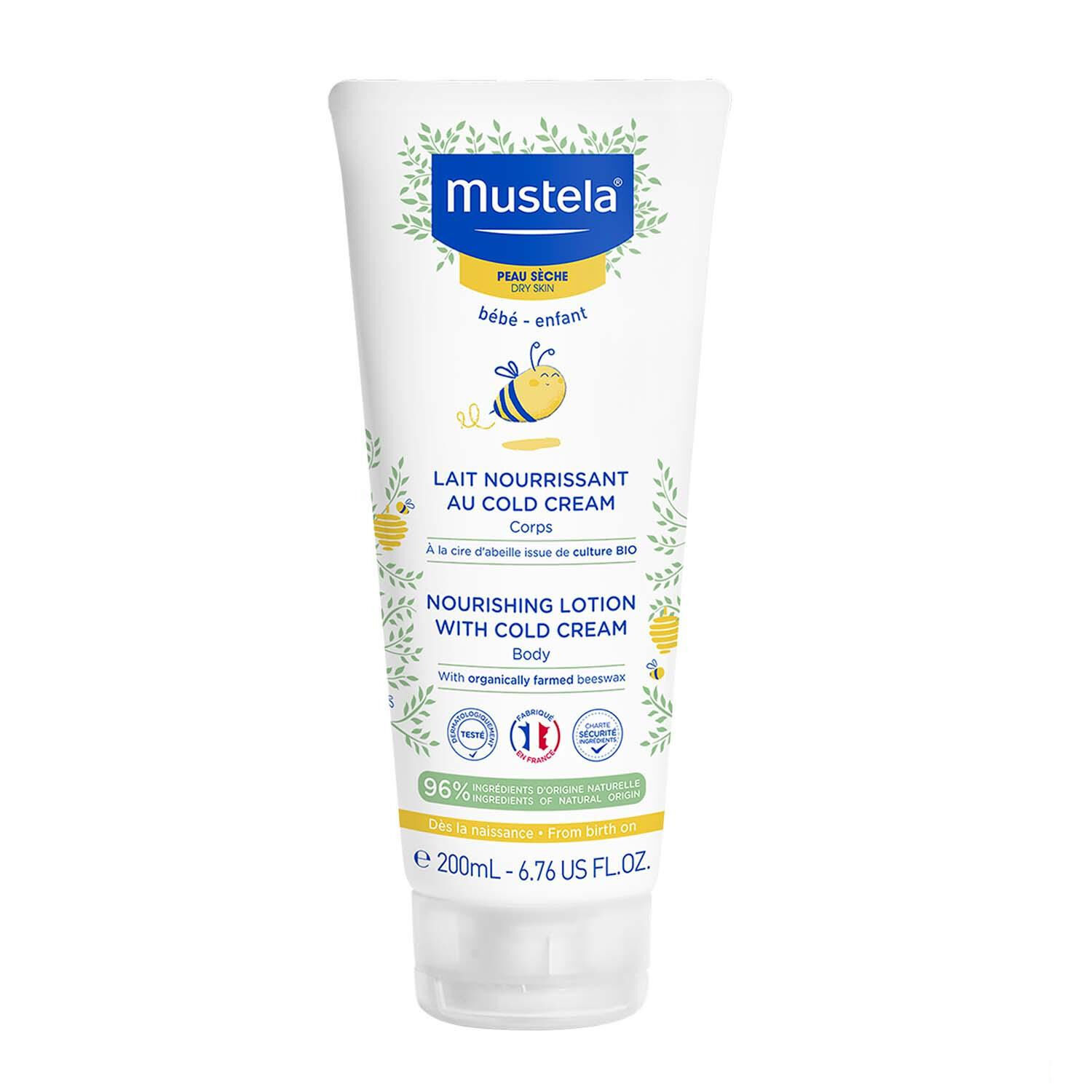 Mustela Bébé Lait Nourrissant au Cold Cream 200 ml