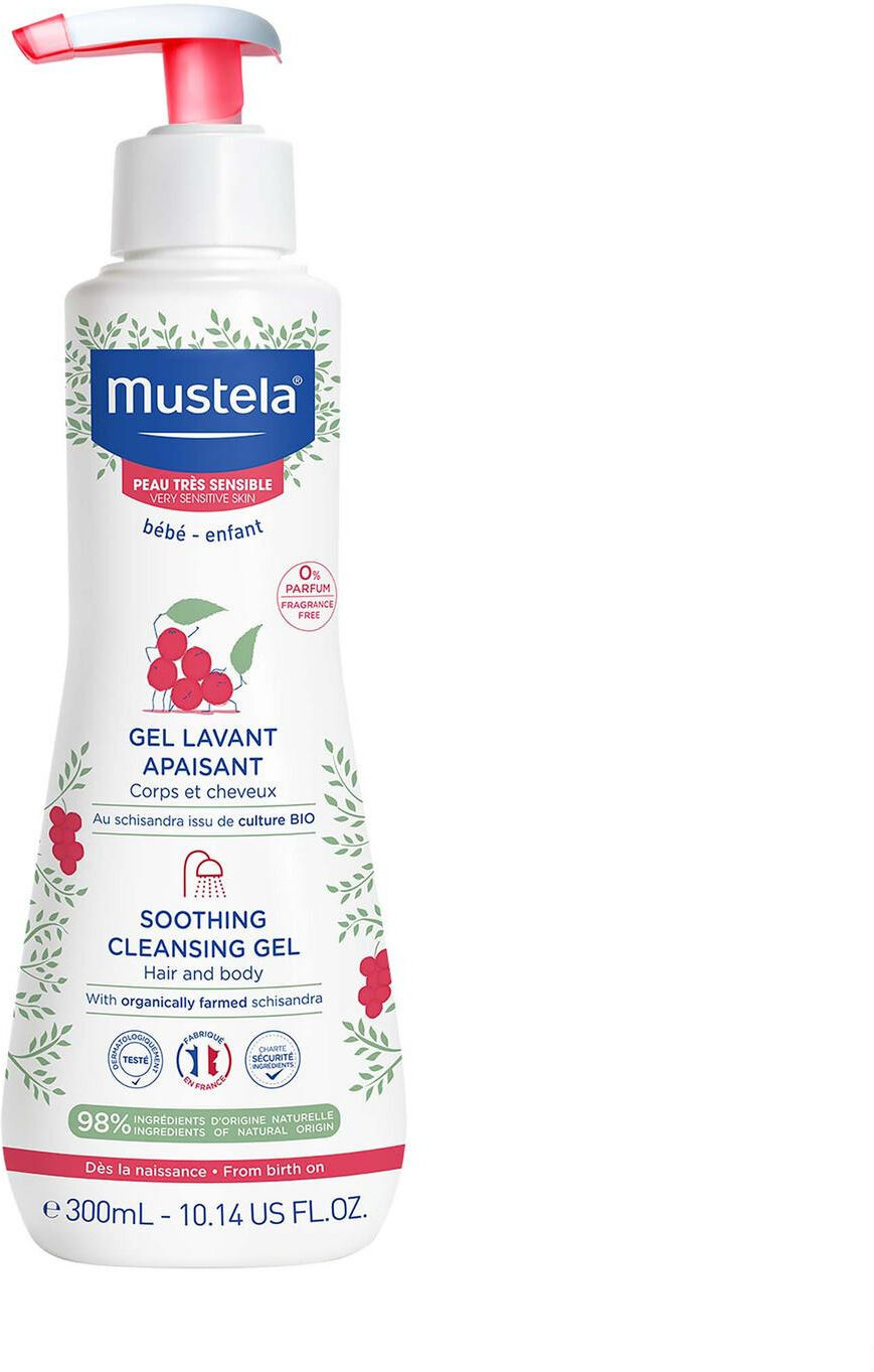 Mustela Peaux Très Sensibles Gel Lavant Apaisant 300 ml