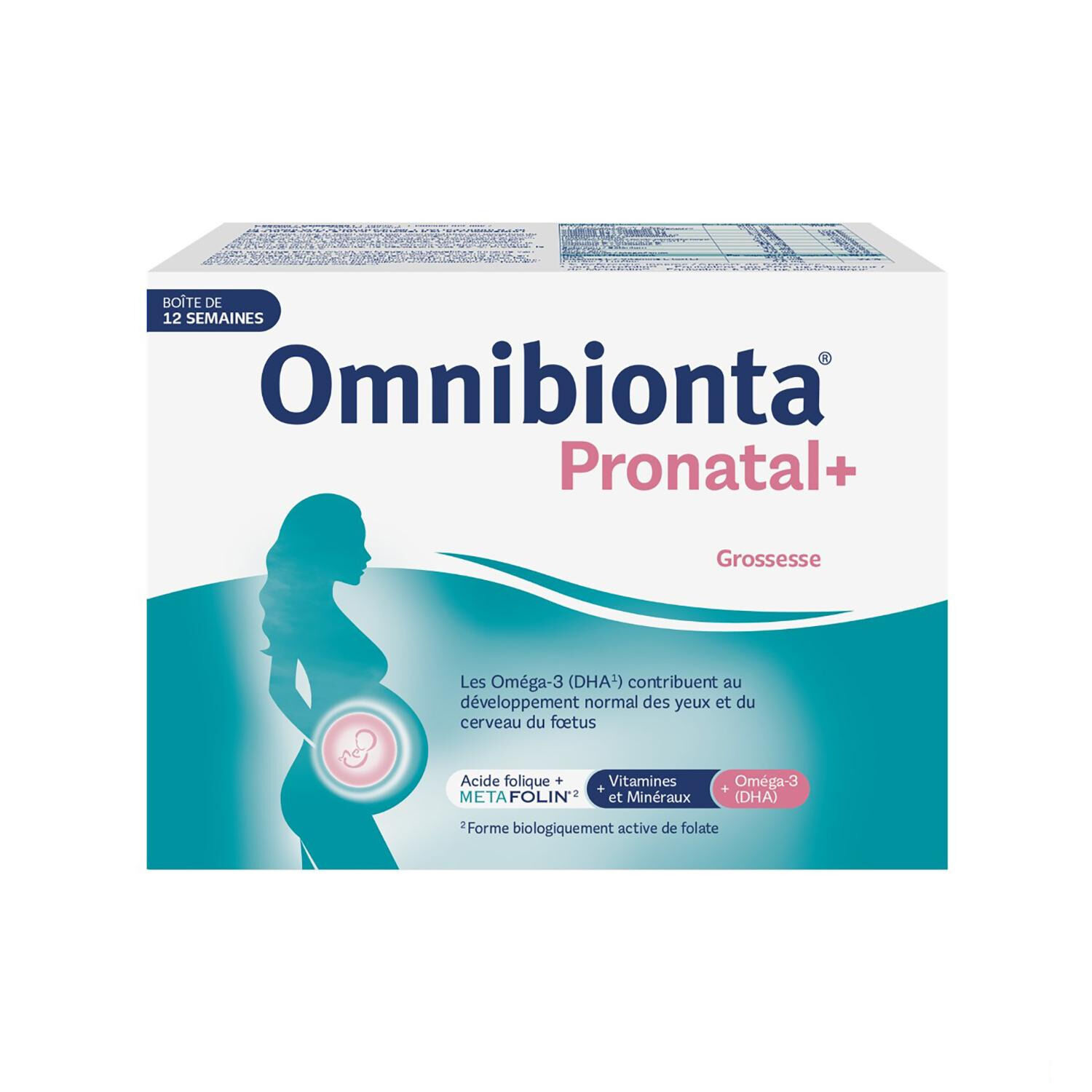 Omnibionta Pronatal+ 84 Comprimés + 84 Capsules