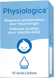 Physiologica Embout Nasal Jetable 10 Pièces