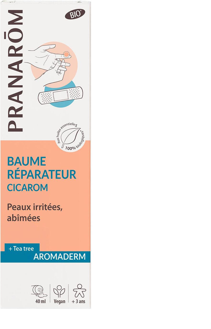 Pranarom Aromaderm Cicarom Baume Réparateur 40 ml