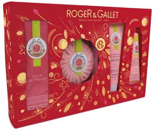 Roger Gallet Coffret Fleurs Figuier Edition 30 ml 4 Produits