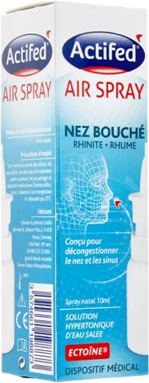 Pfizer ACTIFED - Air Spray Nez Bouché, 10ml