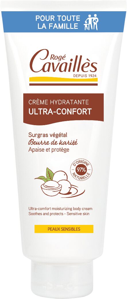 Roge Cavailles NUTRISSANCE - Crème Hydratante Ultra-Confort, 350ml