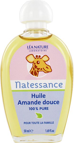 Natessance Bébé - Huile d'amande douce, 100ml