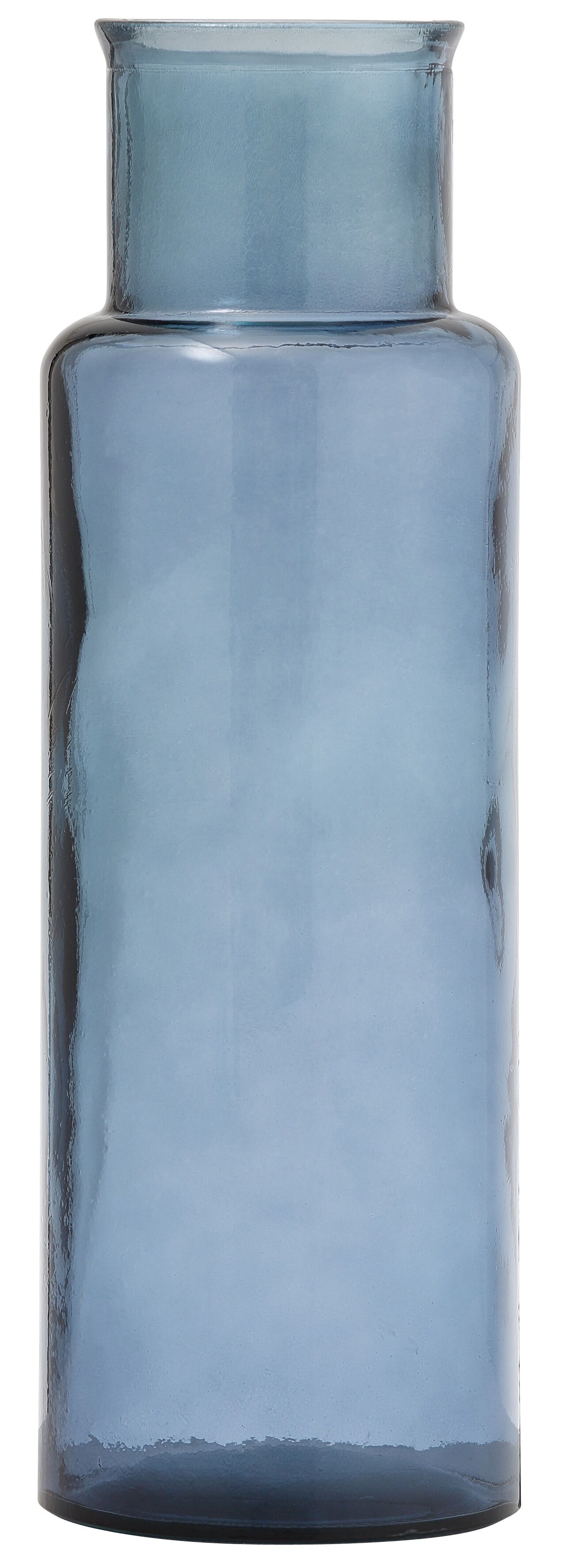 andas Bodenvase »Aage«, (1 St.), aus recyceltem Glas, Höhe ca. 45 cm grau