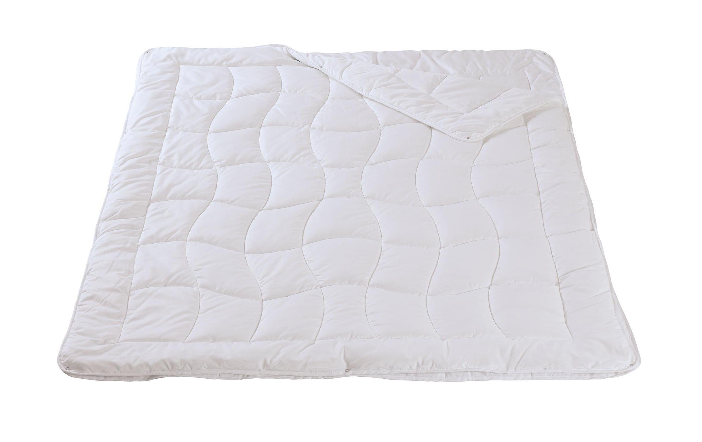 DOR Einziehdecke »DOR Duvet Gloriosa SANITIZED 4-Saisonen«, normal, (1 St.) weiss Größe