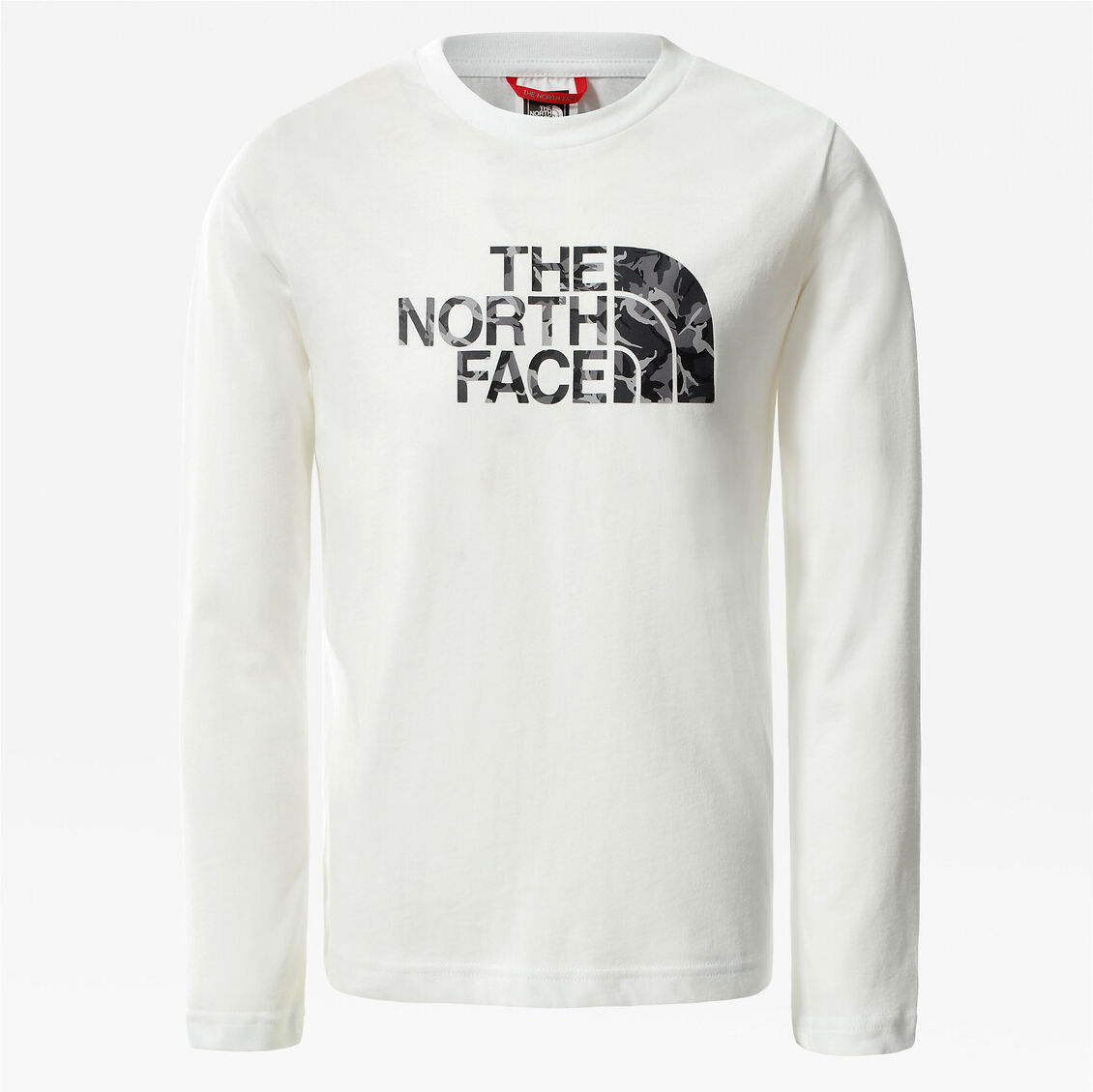 THE NORTH FACE Shirt mit langen Ärmeln, 6-18 Jahre WEISS