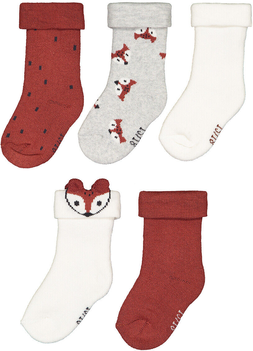 LA REDOUTE COLLECTIONS 5er-Pack Socken, Bio-Baumwolle MEHRFARBIG