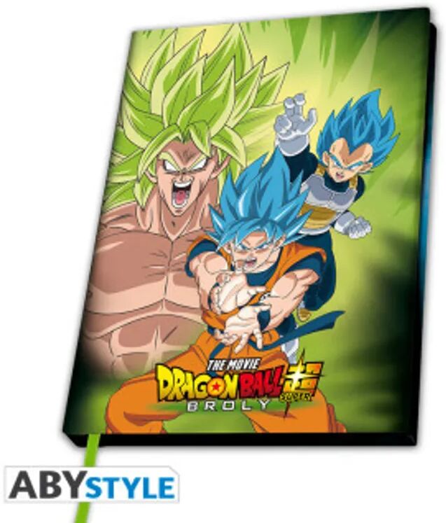 Abysse Deutschland Abystyle DRAGON BALL BROLY  Broly VS Goku & Vegeta A5 Notizbuch