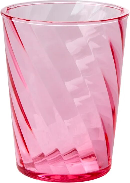 rice Acryl-Becher TWISTED SWIRL 0,34l in pink