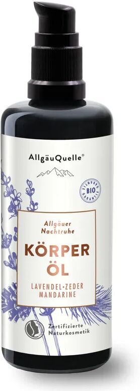 Allgäuquelle Körperöl Nachtruhe 100ml