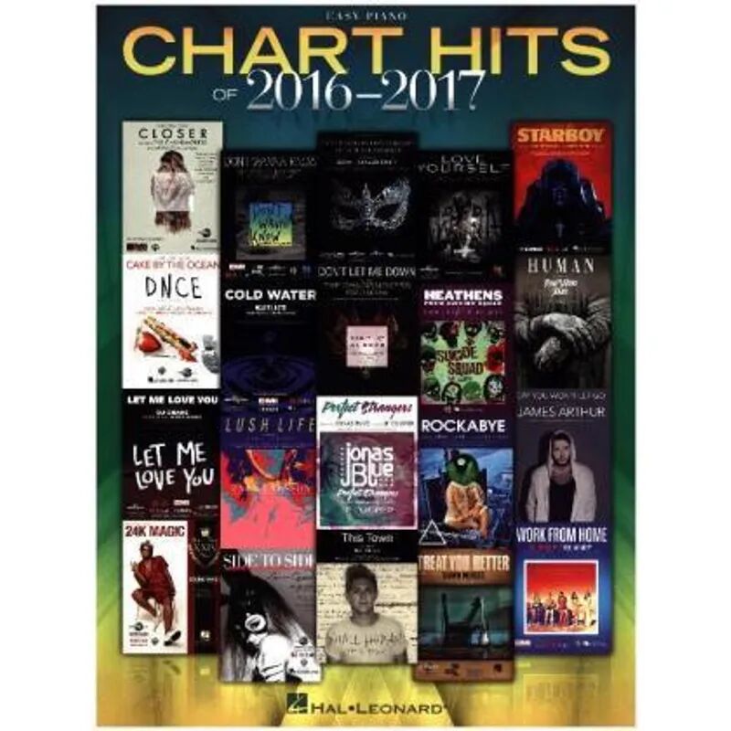 Hal Leonard Chart Hits of 2016-2017 (Easy Piano)