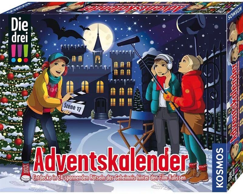 KOSMOS Die drei !!!- Adventskalender