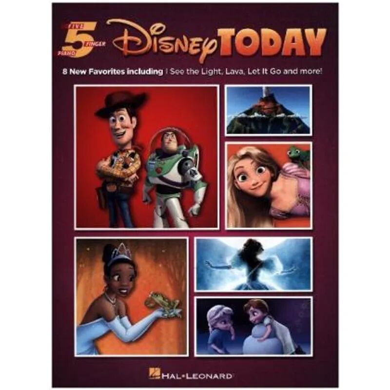 Musicsales Disney Today: Five Finger Piano Songbook