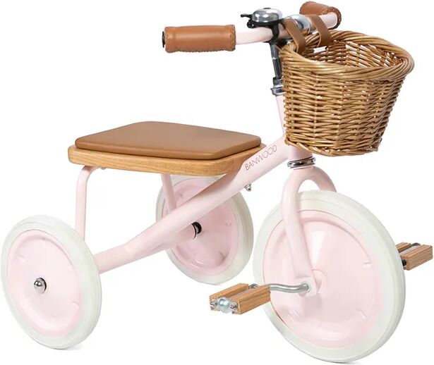 Banwood Dreirad TRIKE mit abnehmbarer Schiebestange in pink