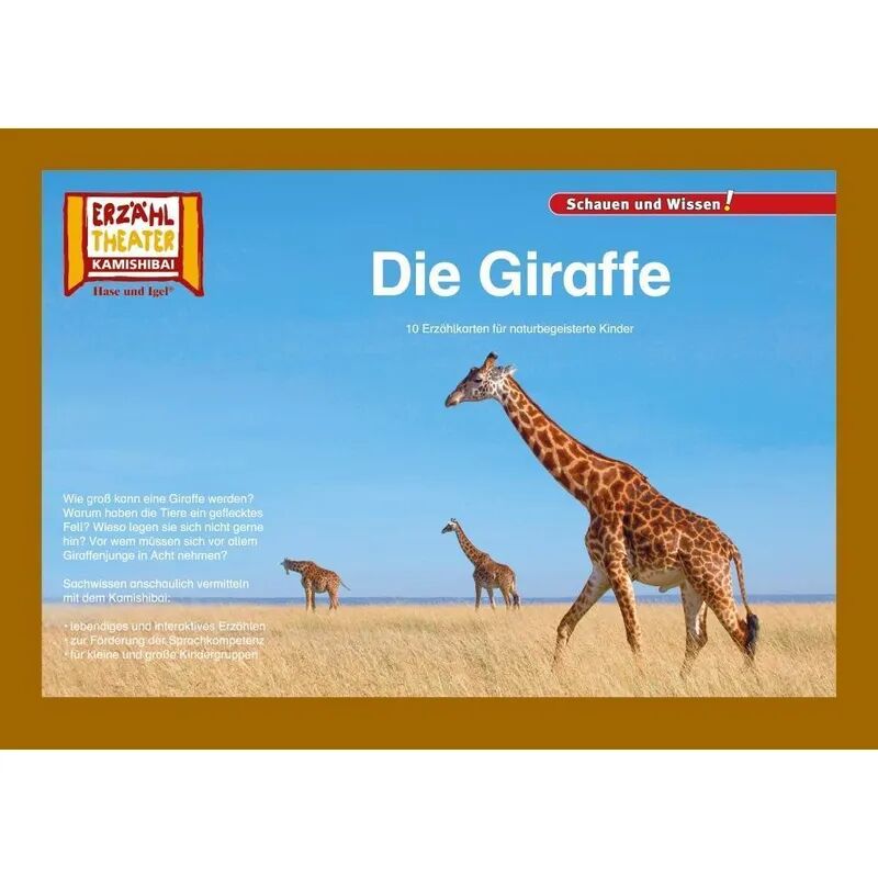 Hase und Igel Kamishibai: Die Giraffe