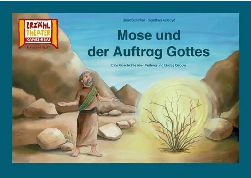 Hase und Igel Kamishibai: Mose und der Auftrag Gottes