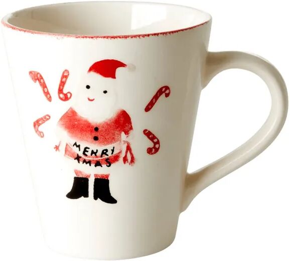 rice Keramik-Tasse CANDY CANE in bunt