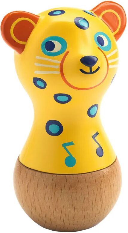 Djeco Kinder-Maracas ANIMAMBO – JAGUAR in gelb