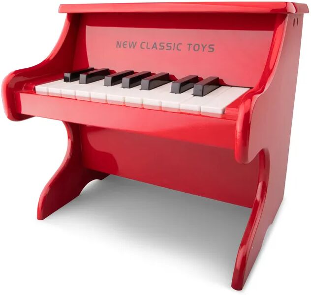 New Classic Toys Klavier PIANO mit 18 Tönen in rot