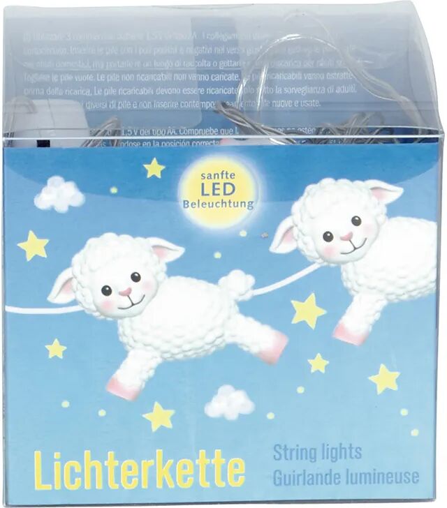 Die Spiegelburg Lichterkette BABY GLÜCK – LÄMMCHEN (2m)