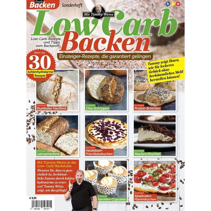 NOVA MD Low Carb Backen mit Tommy Weinz