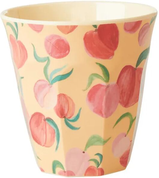 rice Melamin-Becher PEACH PRINT medium