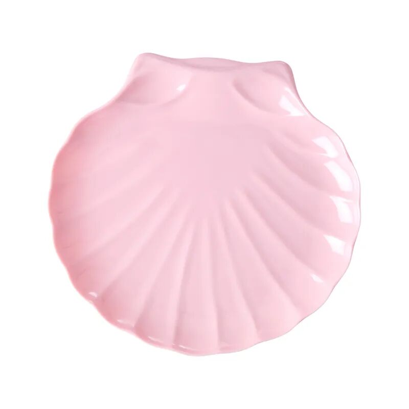 rice Melamin-Teller SEA SHELL - LARGE in ballet slippers pink