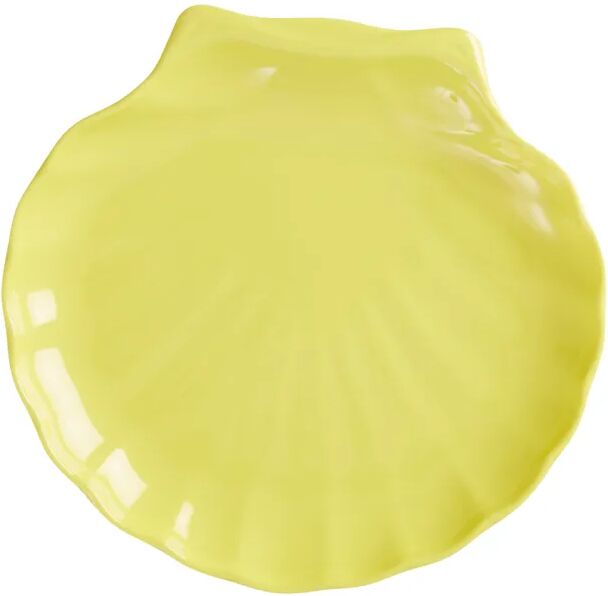 rice Melamin-Teller SEA SHELL - MEDIUM in yellow