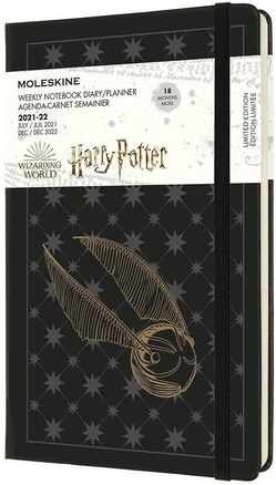 Moleskine Germany Moleskine 18 Monate Wochen Notizkalender 2021/2022 - Harry Potter, Large/A5,...