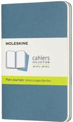 Moleskine Germany Moleskine Cahier Notizhefte Blanko, Pocket, A6, Kartoneinband, 3er Set,...