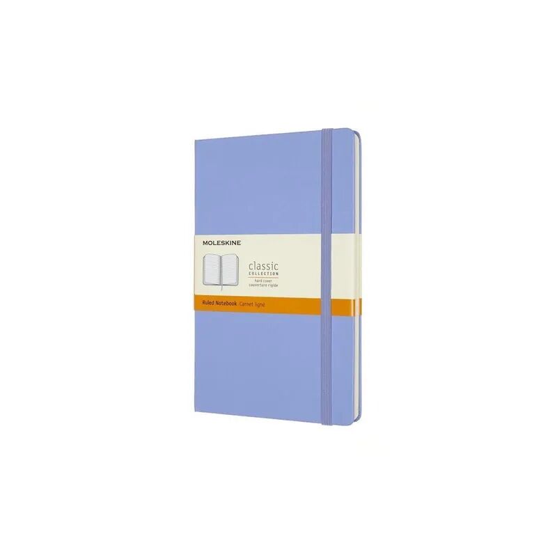 Moleskine Germany Moleskine classic, Notizbuch Large/A5 Liniert, Hortensien Blau