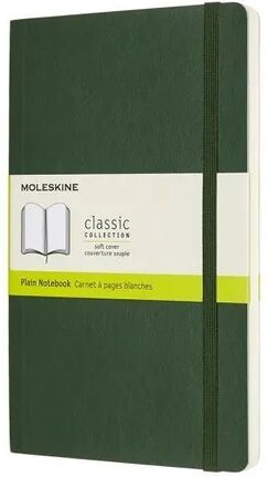 Moleskine Germany Moleskine Notizbuch, Large, A5, Blanko, Soft Cover, Myrtengrün