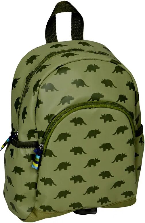 Die Spiegelburg Rucksack GLÜHWÜRMCHEN – DINO (20x28x12) vollreflektierend in olive