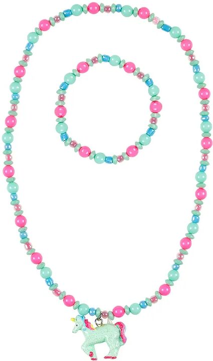 Souza for kids Schmuck-Set EINHORN – Kette mit Armband (Farbe: rosa/mint)