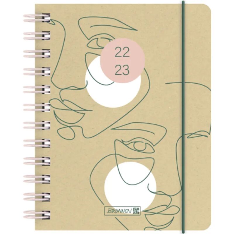 Baier & Schneider Schülerkalender 2022/2023  Faces, A6, Hardcover-Einband