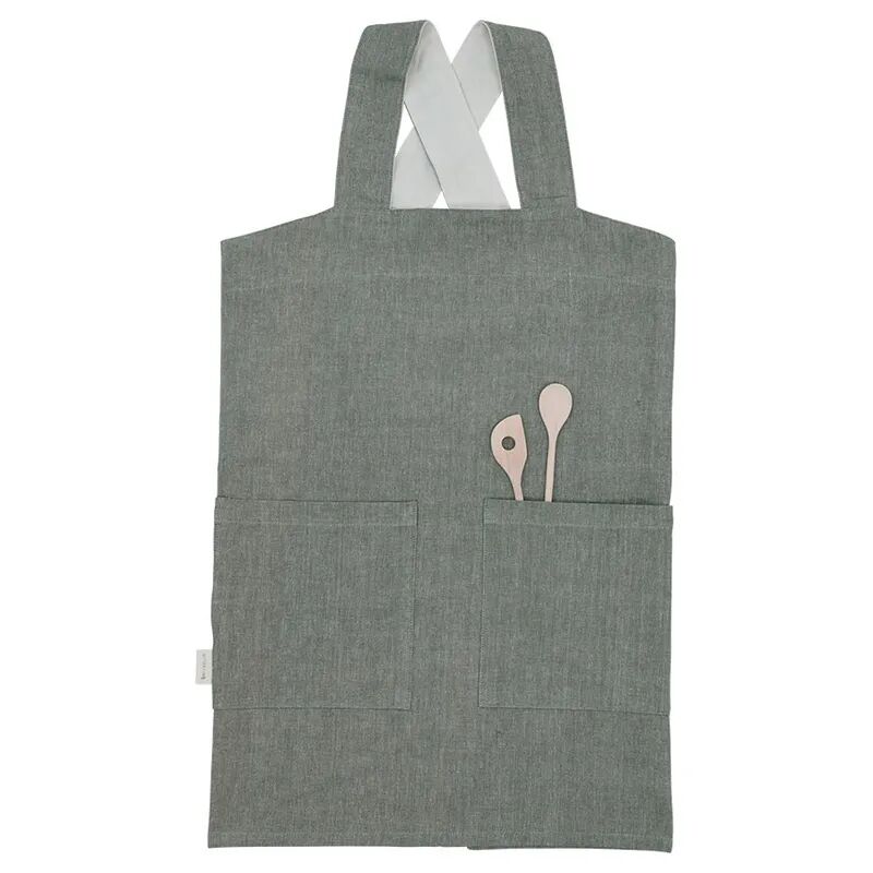FABELAB Schürze CHEF in chambray olive
